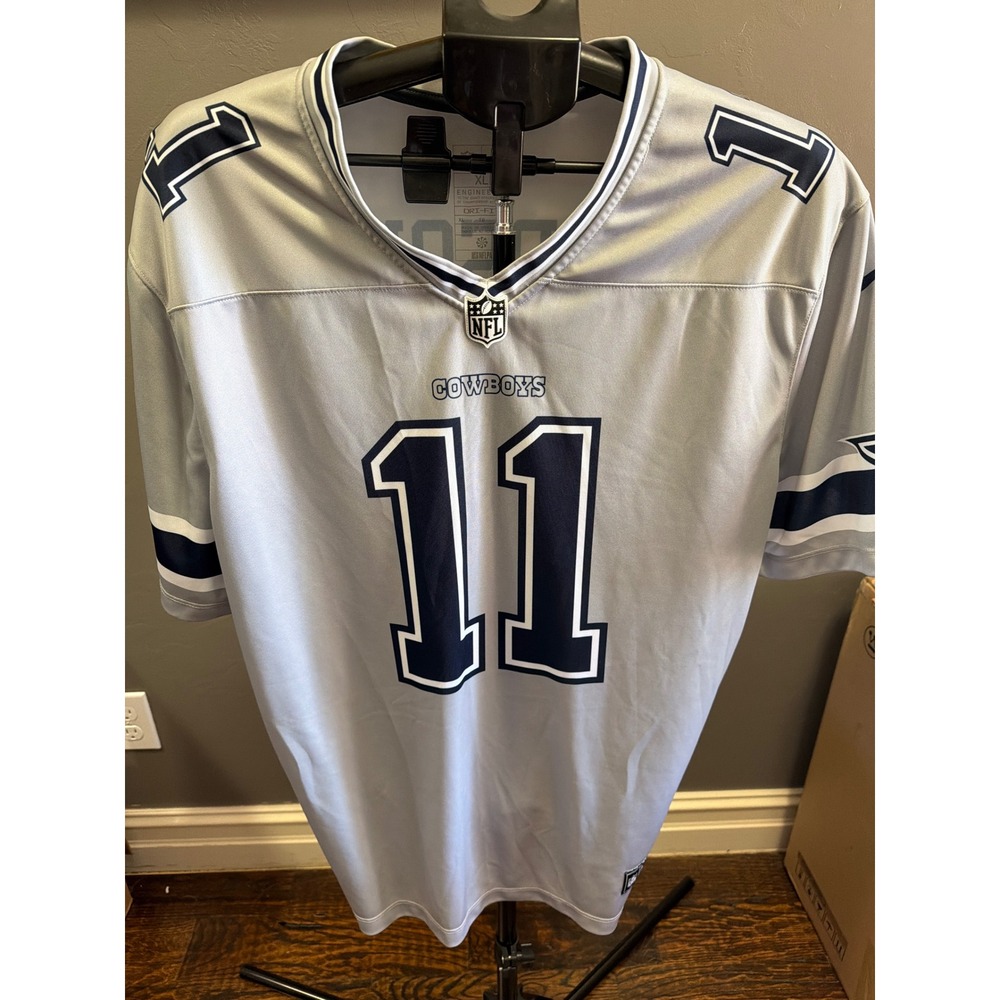 Nike Dallas Cowboys Micah Parsons 11 Silver Jersey Mens XL NFL Dri-FIT